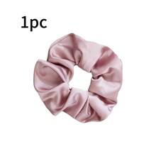 1pc Silk Heatless Hair Curler Scrunchie, Suitable For DIY Sleeping Hair Curling - Multicolor - View 6