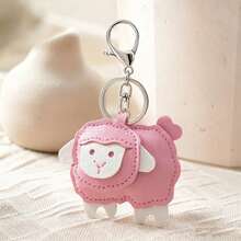 1pc/3pcs Handmade Cute Sheep Pendant, Personalized Exquisite Cartoon Friend Bestie Backpack Charm, Bag & Key Chain - Multicolor - View 5