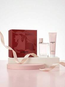 Burberry Her 2 Pcs Set For Women (EDP 1.6oz+2.5oz Body Lotion) 1.6oz/50ml+2.5oz/75ml - Perfume For Long Lasting Suitable For Birthday, Office, Gift, Daily Use - EDP 2 Pcs Set - View 1