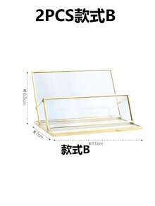 2/1件創意鏤空名片架與收納架，辦公室裝飾擺件，適用派對與節日場合的直立式桌面名片架，照片與名片雙用途展示架，父親節禮物 - 彩色 - 查看 21