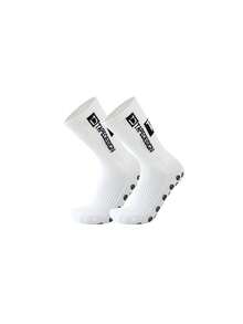 1 Set Breathable Elastic Knit Sports Leg Warmers And Leg Warmers, Anti-Slip Silicone Pad Football Leg Warmers Set, For Men's Outdoor Football Training - Multicolor - View 10
