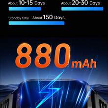 Jam Tangan Pintar LIGE Fashion dengan Baterai Besar 880mAh, Mendukung Panggilan Suara, Pengingat Alarm, Timer, Pemantauan Kalori, 100+ Mode Olahraga, Prakiraan Cuaca, Jam Tangan Pintar Fashion Baru Unisex - View 9
