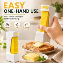 Butter Slicing Mold, Handheld Precise Equal Portion Butter Cutter, Thickened Butter Portioning Tool, Time-Saving Kitchen Gadget For Cake And Bread Baking, Smooth Cut, Easy To Clean And Reusable, Suitable For Home Daily Cooking And Baking - View 10
