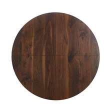 110*110*75cm MDF Top Table With Metal Leg Dining Table - 棕色 - 查看 10