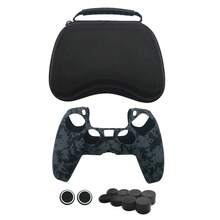 適用於 PlayStation 5，1件水轉印圖案遊戲控制器保護殼，防滑防汗防塵防刮遊戲配件，提升遊戲操作手感與體驗，實用遊戲配件 - 水轉印黑色網格 - 查看 10
