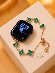 Green Gold Square Diamond