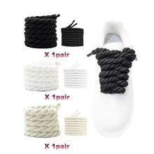 3-pack - 8mm+5mm (White+Black+Beige) Cotton Rope