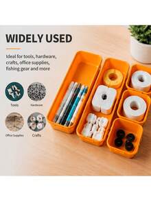 Toolbox Drawer Organizer, Used For Storing Car Repair Parts, Screws, Nuts, Bolts, Clips, Fuses, Electrical Connectors And Small Tools, Automotive Hardware Storage Tray - A - View 9