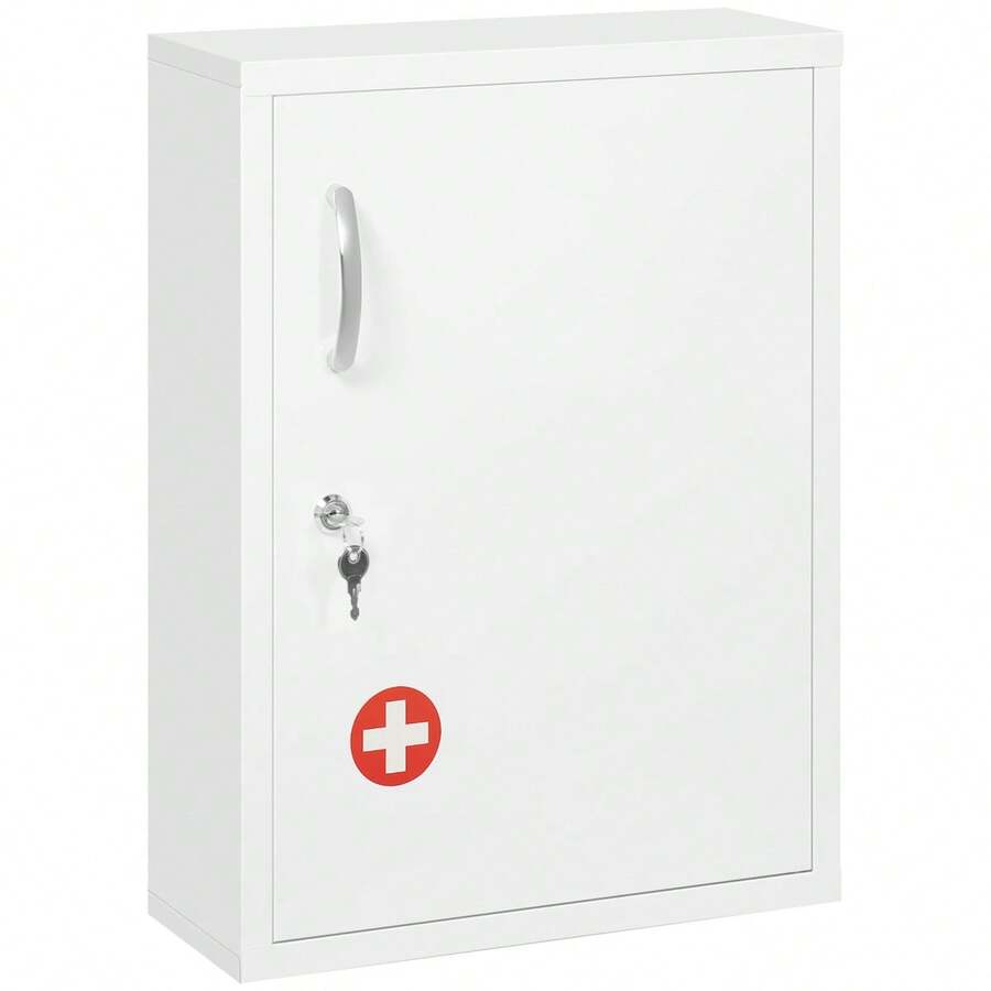 Bathroom Vanities & Medicine Cabinets - 白色 + 鋼鐵 - 查看 1