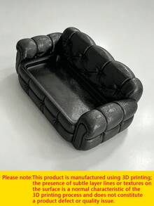 Khay đựng trang sức hình sofa nhỏ - lưu trữ bàn trang điểm hoàn hảo cho bông tai, dây chuyền, v.v. - khay để chìa khóa lối vào: tiện lợi để đặt chìa khóa và thẻ ra vào khi vào nhà - trang trí bàn làm việc: phù hợp cho bàn văn phòng - Một kích thước phù hợp với tất cả - Xem 14