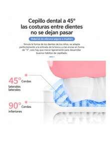 3 Cepillo Dental Taxi De Silicona En Forma De U - beis - Ver 4