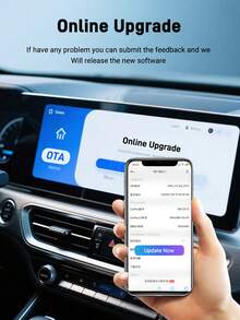 XUDA 2026 New 2-In-1 Wireless Car Smart Box, CarPlay & Android Auto Mini Adapter, Carplay Converter, Fast Auto Connection, No Delay, Compact & Elegant Smart Box, Wired To Wireless, Fashionable & Portable, With USB/USB-C Ports - A - View 9