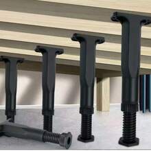 Adjustable Bed Frame Legs - Heavy Duty Plastic Structure, No Assembly Required, Compatible With King And Queen Size Beds, Easy Installation - Bed Frame Support Legs - View 11