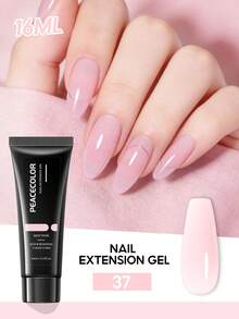 PEACECOLOR 16ml Poly Nail Extension Gel, UV LED Cured Quick Building Builder Gel For Nail Extension & Manicure, Multiple Colors Available, Hard Gel For Beginner Home DIY & Professional Salon Nail Art - Multicolor - View 31