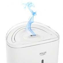 Adler Air Humidifier, Ultrasonic Humidifier, Cool Mist Humidifier, Aroma Diffuser - 5L Tank, Touch Panel, 4 Mist Levels, Quiet Under 38dB, Up To 50H Runtime, Descaling Filter Included - Mist - View 10