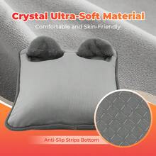 Foot Pads, Multifunctional Warm Foot Pads, Plug-In Foot Warmers, Winter 5v4 Temperature Control, 4-Speed Timed Plush Foot Warmers - View 4