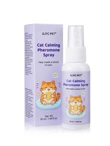 GJYC PET Pheromone Cat Calming Spray, Relieves Stress, Reduces Scratching And Marking Behavior, Suitable For Travel, Vet Visits And New Environment Calming Support - Multicolor - View 9