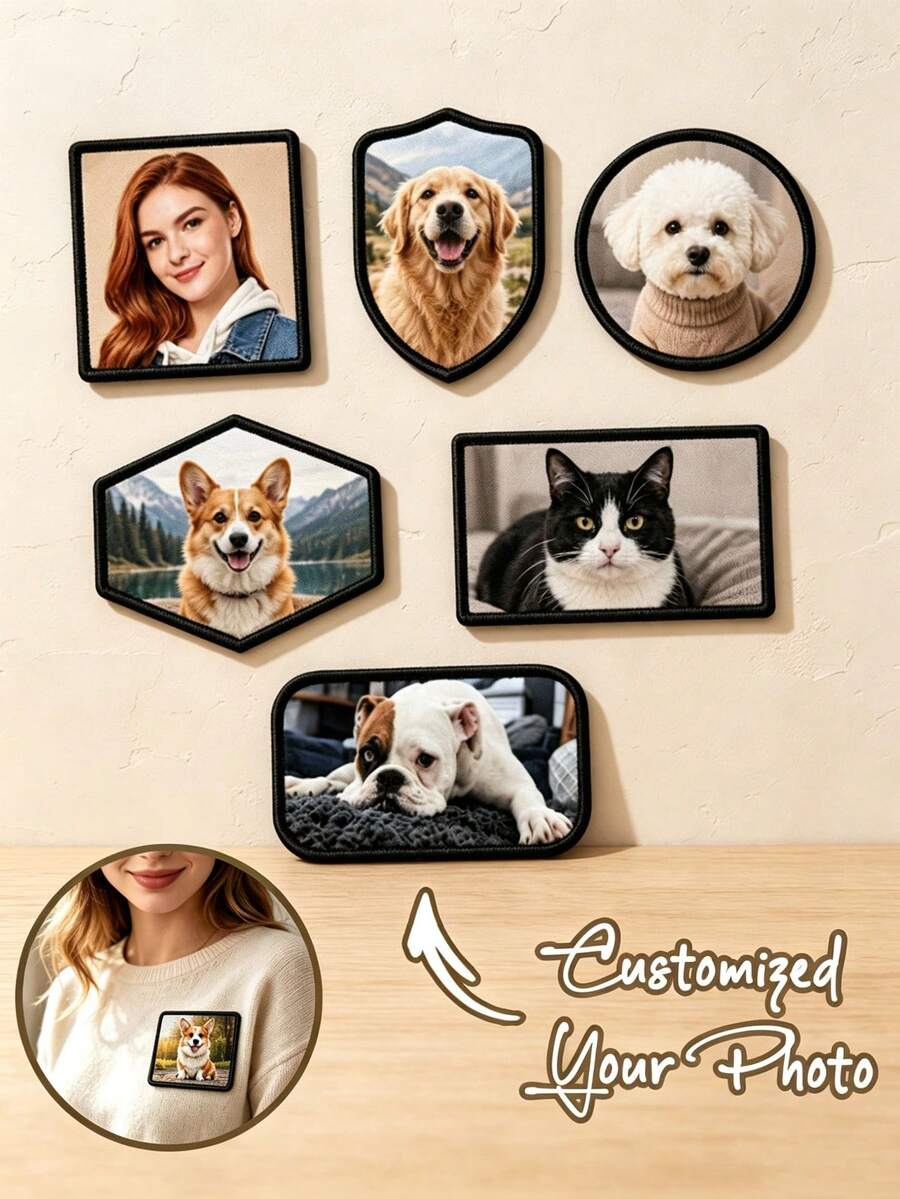 Custom Heat Transfer Patches: Perfect DIY Heat Transfer Labels For Personalized Jackets, Bags, Hats, Create Unique Gifts And Clothing Customization - Multicolor - View 1
