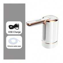 Household Electric Water Pump, Water Dispenser For Bottled Water And Mineral Water, Foldable Timer And Quantitative Large Motor Automatic Water Pump, USB Charging, Suitable For Camping, Outdoor Cooking And Home Use! - Multicolor - View 13