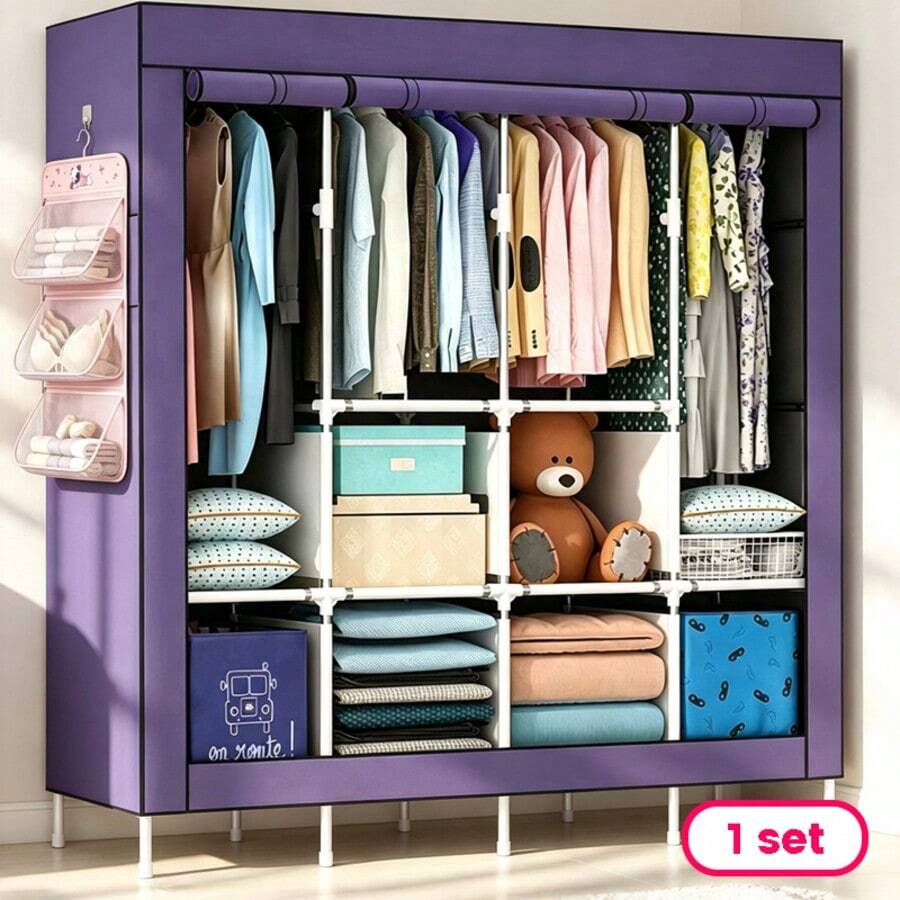 LÈRFM Drawer Organizers - Navy Blue - View 1
