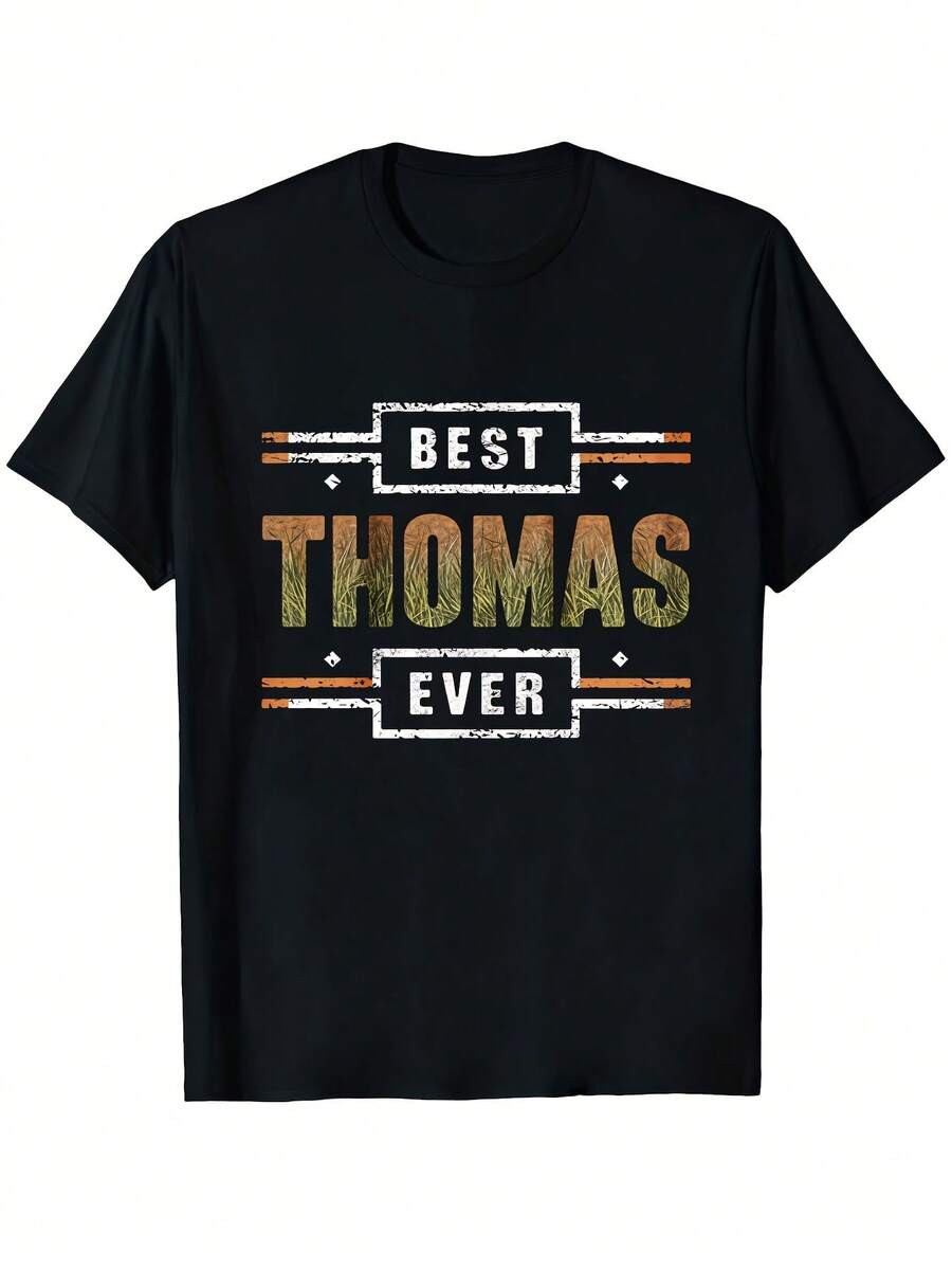 Camisetas de hombre - Negro - Ver 1