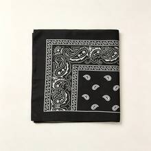 Unisex Paisley Print Bandana Hip Hop Style Multi Function Scarf Shawl Head Wrap For Festival Travel Party Concert - Multicolor - View 16