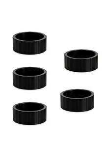 5 buah Tempat Lilin Silikon dengan Alas Anti Selip, Cincin Pelindung Tetesan, Cincin Alas Lilin, Penstabil Cincin Pelindung Lilin, Penstabil Lengan Anti Selip, Anti Tumpahan Lilin, Cincin Penstabil Meja Fleksibel, Cocok untuk Lilin Panjang, Cocok untuk Rumah, Natal, Liburan, 1 buah - Berbagai gaya - View 14