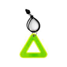 1pc Multicolor Optional Bicycle Seat Reflective Triangle Sign, Hanging Cycling Reflective Plate, Night Riding Warning Sign - A - View 7