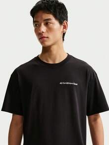 Nike 男款 AS M ACG DF TEE LSE MBR LT 短袖針織無領T恤 TIR6986-010 - 黑色 - 查看 3