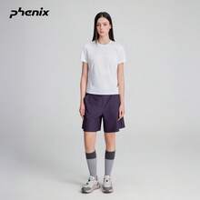 Phenix 戶外運動短褲 中性款 2026SS 新品輕量防潑水休閒長褲 - 暗夜紫 - 查看 2