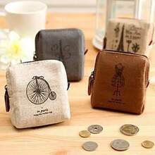Plush Coin Purses - Coffee - View 9