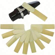 10pcs Alto Saxophone Reeds With Individual Packaging Box, Strength 2/2.5/3, Suitable For Alto, Soprano And Tenor Clarinet - High Quality Woodwind Instrument Accessories - Multicolor - View 3