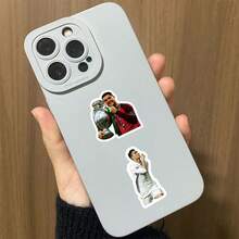 FIFA 50pcs Cristiano Ronaldo Football Stickers, Football Player Portrait, #7 Jersey And Celebration Action Stickers, Suitable For Scrapbook DIY Crafts - Multicolor - View 9