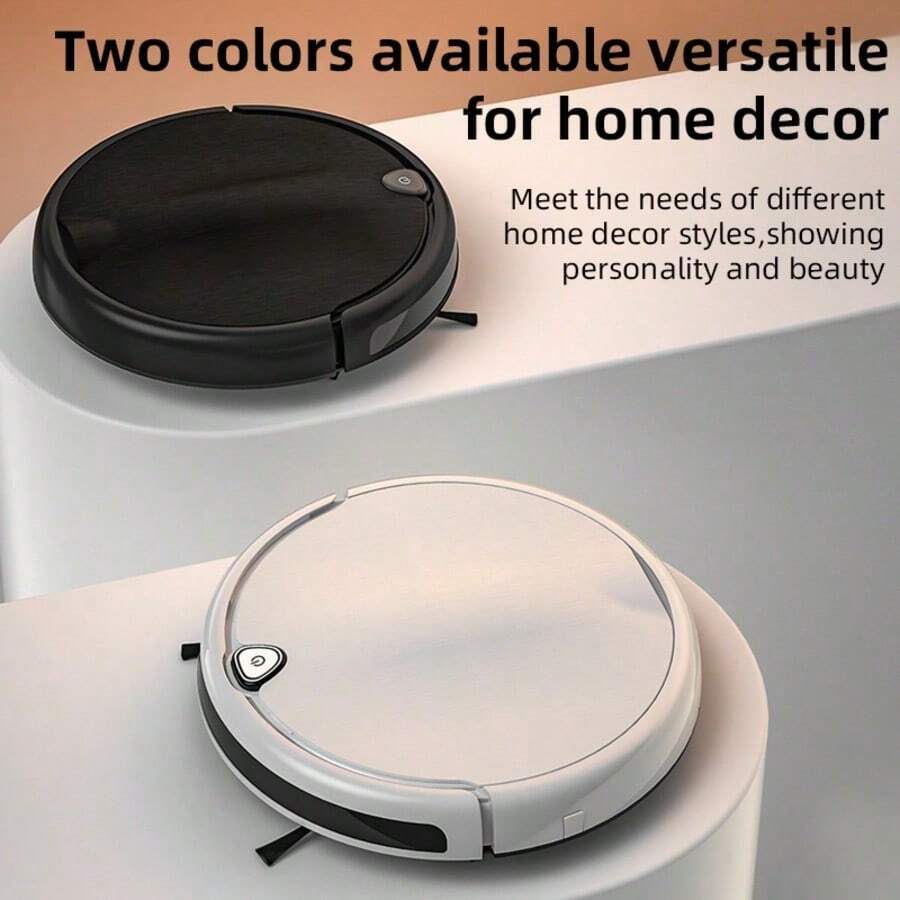 Fully Automatic Smart Robot Vacuum Cleaner, High-Efficiency Vacuum Designed For Home Use, Combines Sweeping, Suction, And Mopping Functions In One, Comprehensive Cleaning For Home Environment. Equipped With Advanced Smart Navigation System, Precisely Plans Cleaning Routes, Automatically Avoids Obstacles, Powerful Suction Combined With Smart Mopping, Easily Handles Various Floor Stains. Suitable For Hard Floors, Carpets And Other Multiple Scenarios