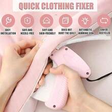 1SET Quilt Holder, Clothes Microsewing Gun + Glow-In-The-Dark Buttons 50 + Adhesive Needles 660, Sheet Quilt Cover Anti-Slip, Mini Sewing Machine Attaches Buttons To Clothes Instantly, Polypropylene Material Easy To Wash - View 5