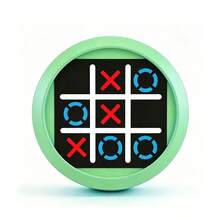 4-In-1 Tic-Tac-Toe Electric Handheld Game With Memory & Speed Modes, Perfect For Family Parties, Travel & Kids' Educational Play - Multicolor - View 14
