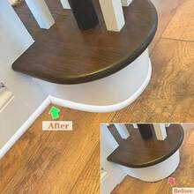 Self-Adhesive Wall Corner Trim, Bathroom Countertop Splash Guard, Kitchen And Toilet Interior Wall Edge Trim - A - View 4