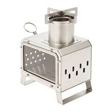 Lightweight Square Stainless Steel Camping Stove, Compact Portable Outdoor Cooker For Backpacking, Hiking, Camping, And Survival Activities - A - View 9