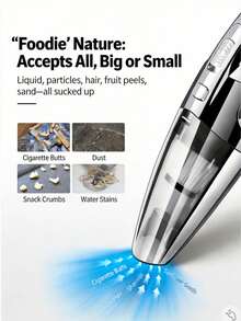 LEVIATECH Cordless Vacuum Cleaner, Suitable For Home Cleaning, Car Cleaning, Pet Hair Removal, Multi-Functional Portable Handheld Car Vacuum Cleaner, Applicable To Various Scenarios, Includes Multiple Accessories - Multicolor - View 4