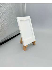 1-3pcs White Mini Instant Photo Frames, Easel-Style Photo Display Stand, Reusable Desktop Photo Decor, Suitable For Various Occasions, Ideal Gift For Friends And Family, Perfect For Birthday, Anniversary And Holiday - A - View 5