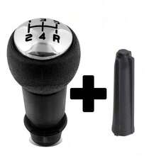 Manopla Cambio Preto Cromado Peugeot 206 207 306 307 308 C3 - A - Visão 7