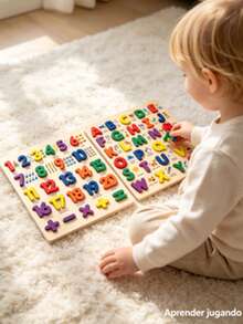 Kids Alphabet & Number Blocks - Multicolor - View 4