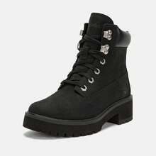 Timberland Sepatu Bot Wanita Model Martin dengan Sol Tebal Baru, Nyaman, Bernapas, Anti Selip, dan Tahan Air - Hitam - View 6