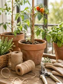 Natural Jute Rope, Vintage Gift Wrapping String, Multi-Purpose DIY Craft Material, Bohemian Country Style Decoration, Practical Party And Holiday Packaging Accessory (1pc) - Multicolor - View 4