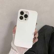 適用於 iPhone 17E 17 Pro Max 16 15 14 13 12 Mini 11，防震液態矽膠保護手機殼，內層柔軟防刮超細纖維襯裡，適用於 iPhone 8 Plus 7 6s 軟殼 - 純白色 - 查看 5