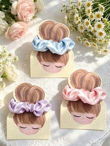 60pcs/Set DIY Jewelry Packaging Cards, Hair Accessory Display Cards, Suitable For Hair Clips, Hair Bands, Small Items Blank Display Racks (Cards Only, Hair Clips Not Included) - A - View 2