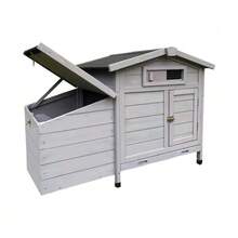 Raised  With Wooden Nesting Box That Protects Hens From Predators, Elevated Nest, Easy To Clean - 查看 6