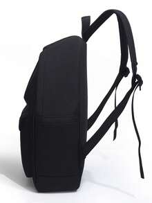 Fashionable Men's Backpack, Red Web Spider New Print, Convenient And Spacious Nylon Commuting Bag - Multicolor - View 4