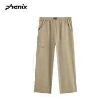 +Phenix Phoenix Outdoor Casual Long Pants Unisex 2026SS Water-Repellent Multi-Pocket Embroidered Straight-Leg Pants - Earth Brown - View 5