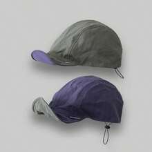 Reversible Foldable Baseball Cap Summer Quick Dry Sun Hat Outdoor Running UV Protection Peaked Cap For Men Women - Multicolor - View 7